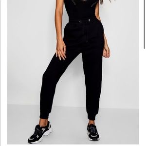 Boohoo black joggers